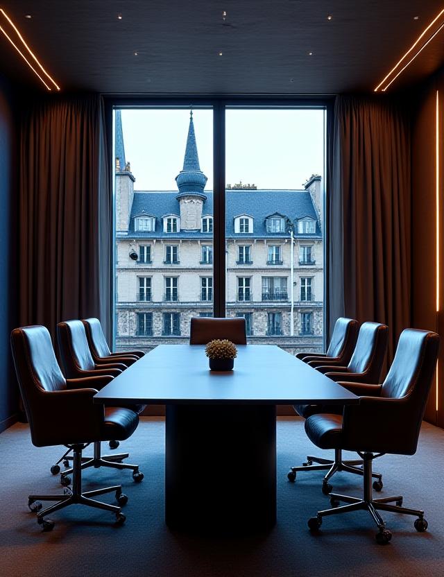 Modern professional consultation room in Paris